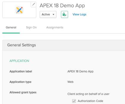Okta Configuration Step 2
