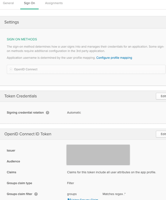 Okta Configuration Step 5
