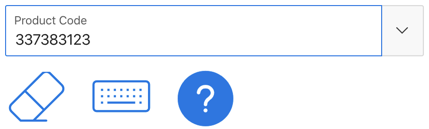 Popup LOV with keyboard options