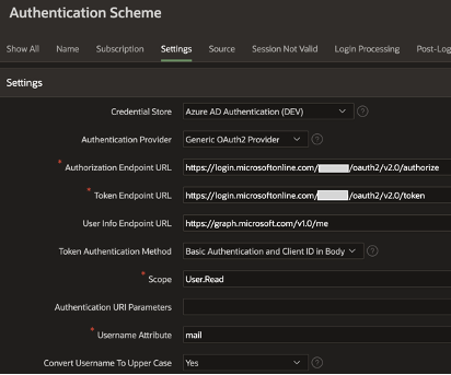 Sign-On Authentication Scheme